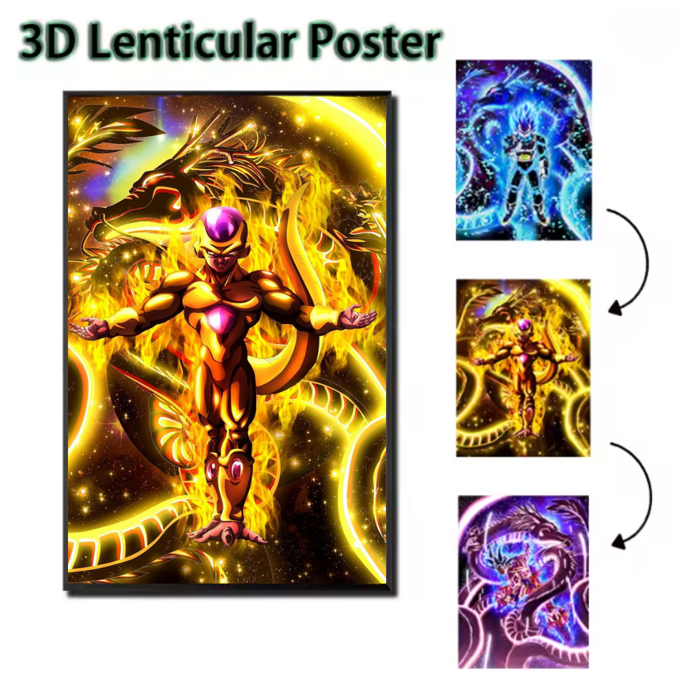 Poster Anime 3D