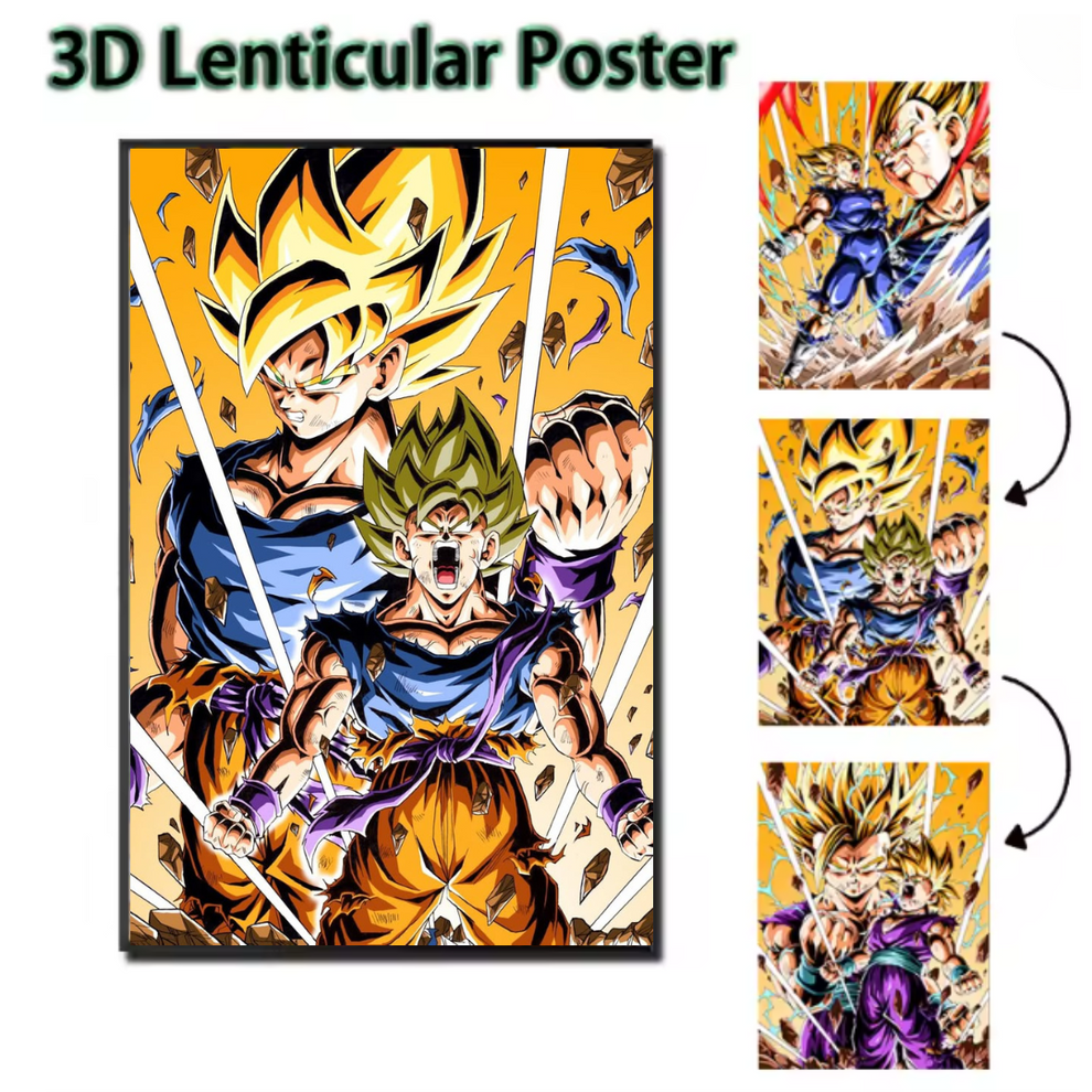 Poster Anime 3D